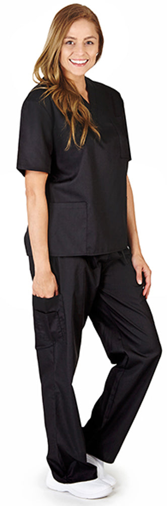Natural Workwear Uniform - Unisex - Premium Medical Nurse Scrubs Set