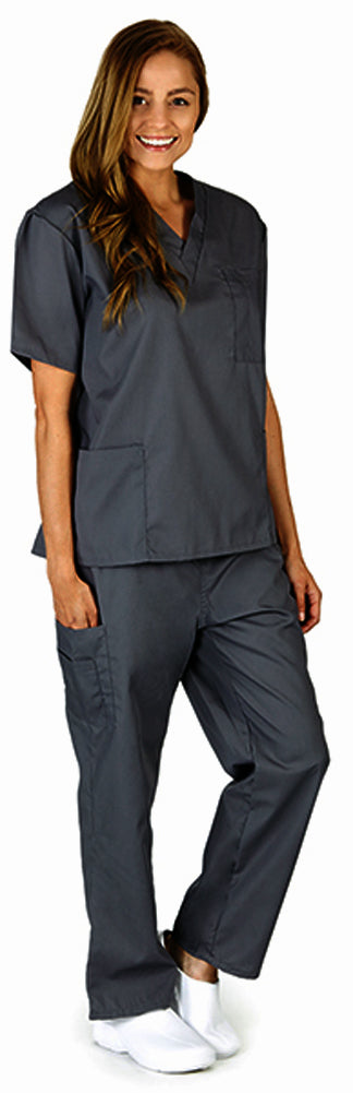 Natural Workwear Uniform - Unisex - Premium Medical Nurse Scrubs Set