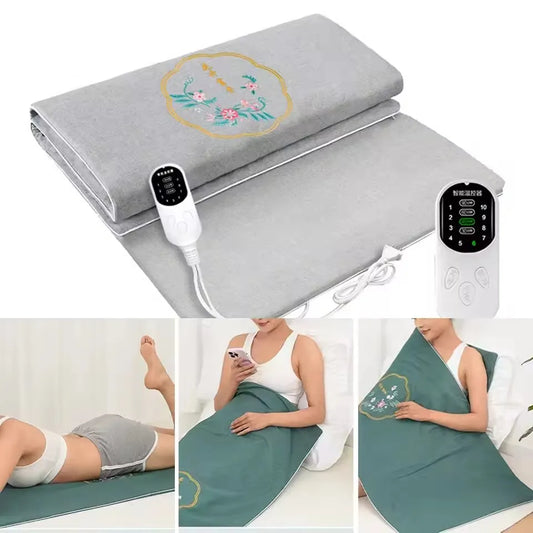 Extra Large Electric Heating Pad for Neck Shoulder Leg Warm Winter Thermal Blankets Warmer Home Office Body Care Massage Tools
