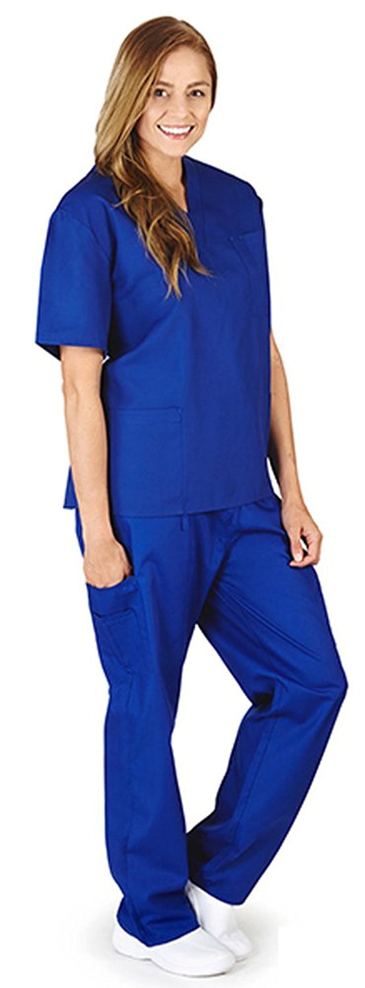 Natural Workwear Uniform - Unisex - Premium Medical Nurse Scrubs Set