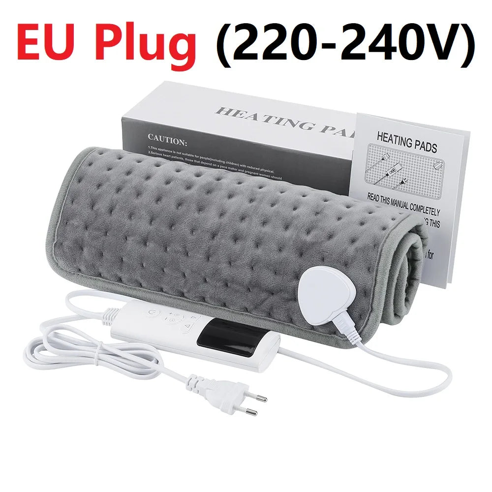 110V 240V Electric Heating Pad Winter Heater Constant Temperature Blanket Heating Pad Cushion Body Relief Home Office Warmer