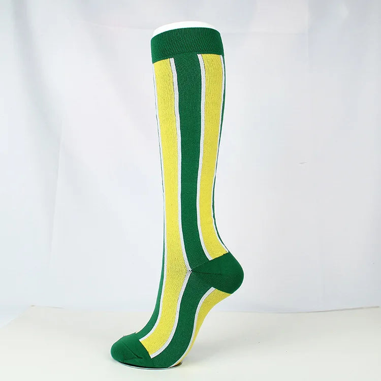 Brothock medical compression stockings pressure sports socks cotton wave point thick composition sports breathable elastic socks