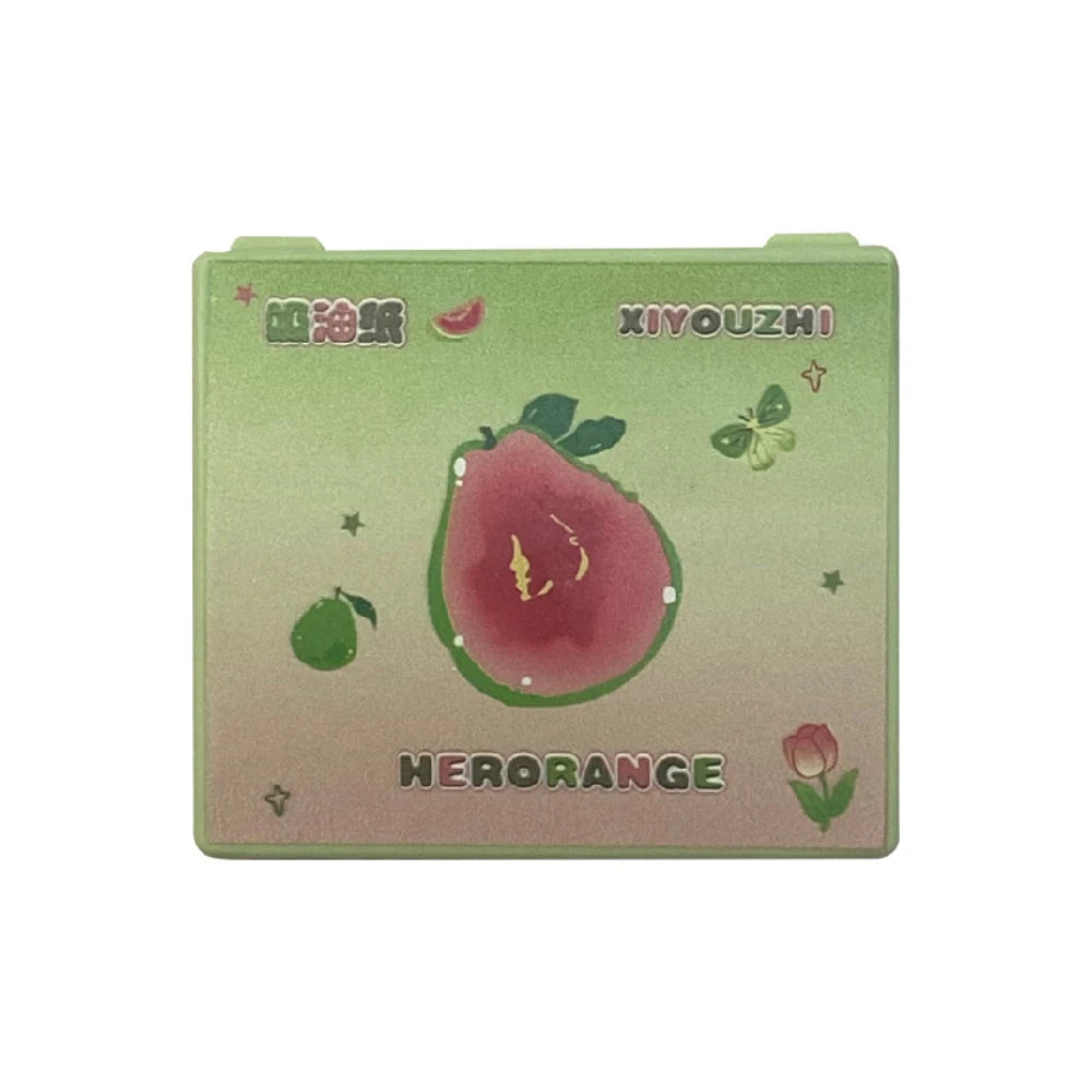 Summer Face Oil Blotting Paper Portable Matting Face Wipes Long-lasting Control Oil Papers Face Cleaning Makeup Tools