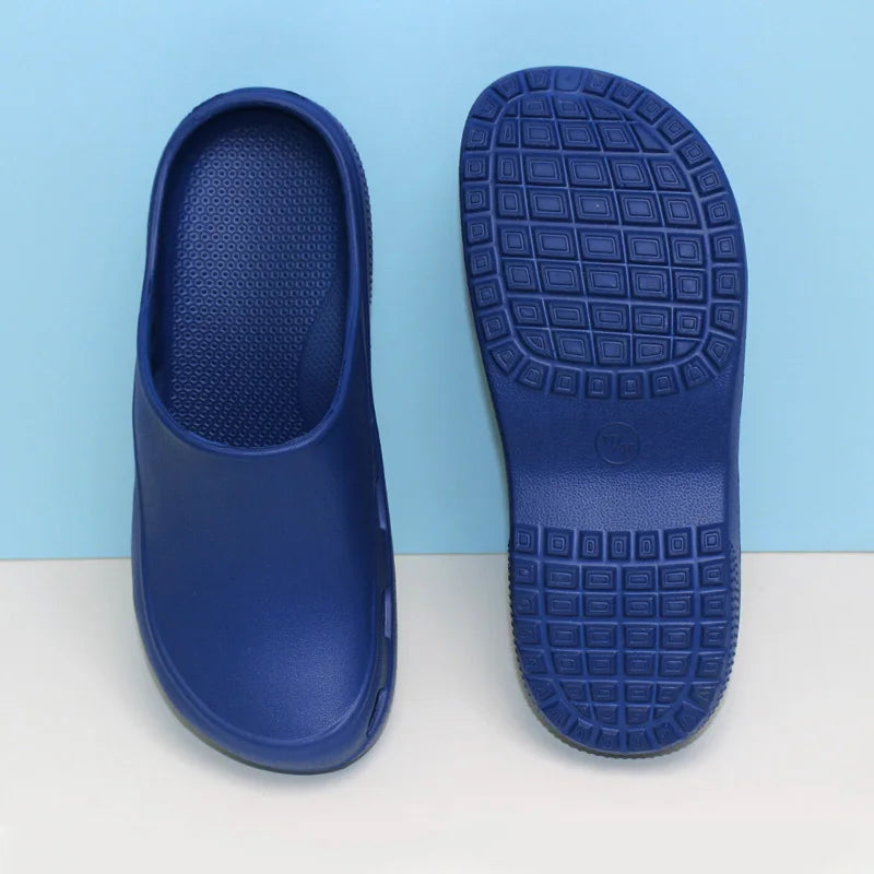 Hot Sale Clinic Surgery Shoes Light Weight Dental Clinic Clogs Anti Slip Nurse Slippers Cheap Back Strap Medical Clogs 5X03-08