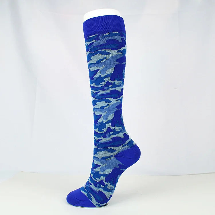 Brothock medical compression stockings pressure sports socks cotton wave point thick composition sports breathable elastic socks