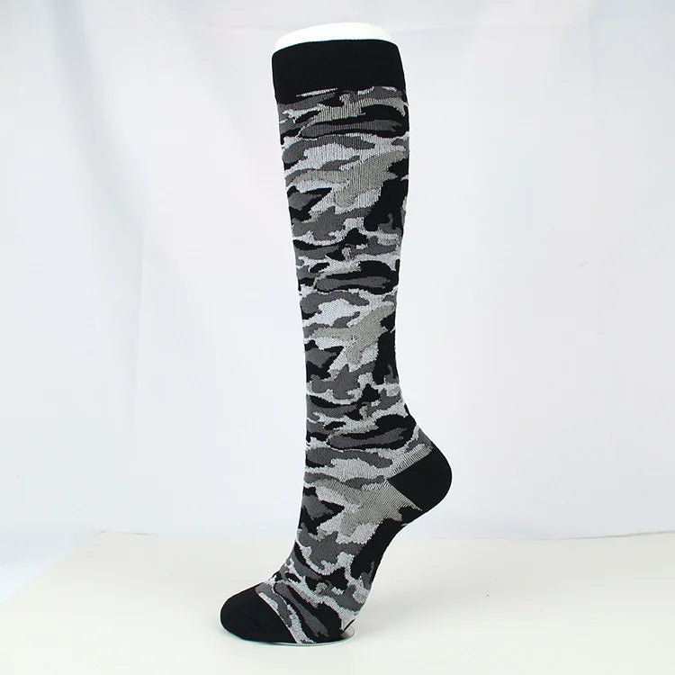 Brothock medical compression stockings pressure sports socks cotton wave point thick composition sports breathable elastic socks