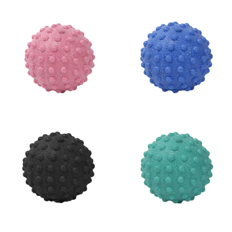 1pc TPE Fascia Massage Ball Yoga Ball Muscle Soothing Roller Shoulder, Neck, Waist and Leg Massager Fitness Relaxation Products