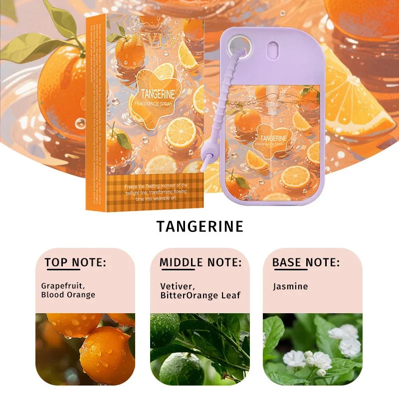 Fresh Air Eau De Toilette 48ml Fruity Perfume Spray Watermelon/strawberry/orange/coffee Fragrance Spray High-quality Women Gifts