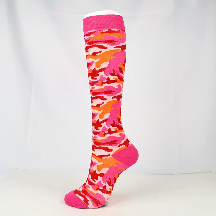 Brothock medical compression stockings pressure sports socks cotton wave point thick composition sports breathable elastic socks