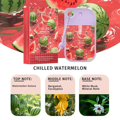 Fresh Air Eau De Toilette 48ml Fruity Perfume Spray Watermelon/strawberry/orange/coffee Fragrance Spray High-quality Women Gifts