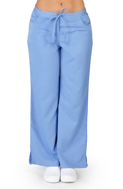 UltraSoft Medical Nurse Uniform Womens Junior Fit 5 Pocket Scrub Pant - PETITES