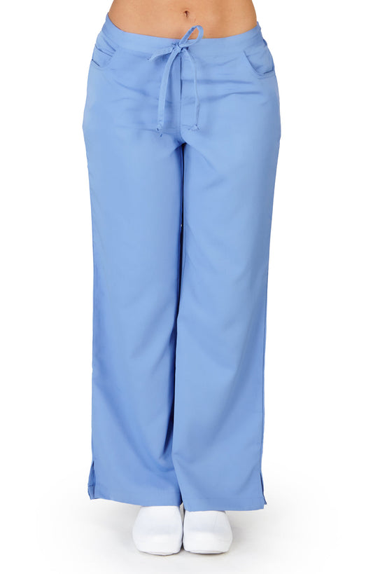 UltraSoft Medical Nurse Uniform Womens Junior Fit 5 Pocket Scrub Pant - PETITES