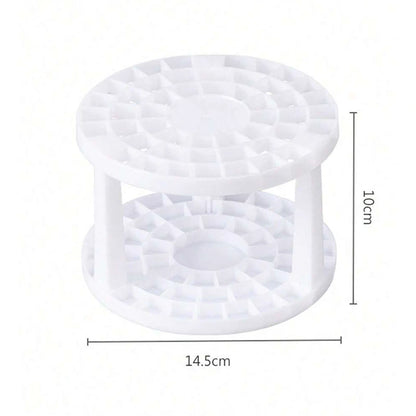 Cosmetic Make-up Brush Storage Holder Multi Hole Pen Insert Round Brushes Organizer Compartment Large-Capacity Make Up Tools